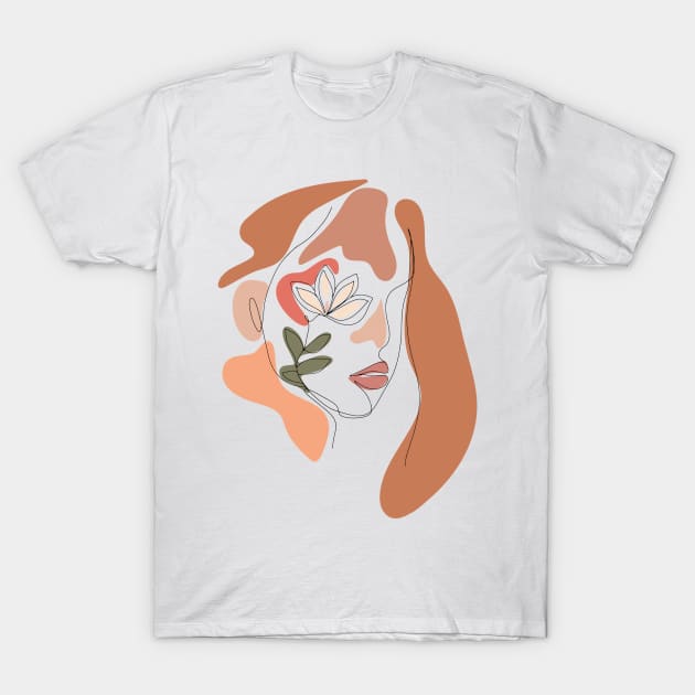 young girl T-Shirt by NJORDUR